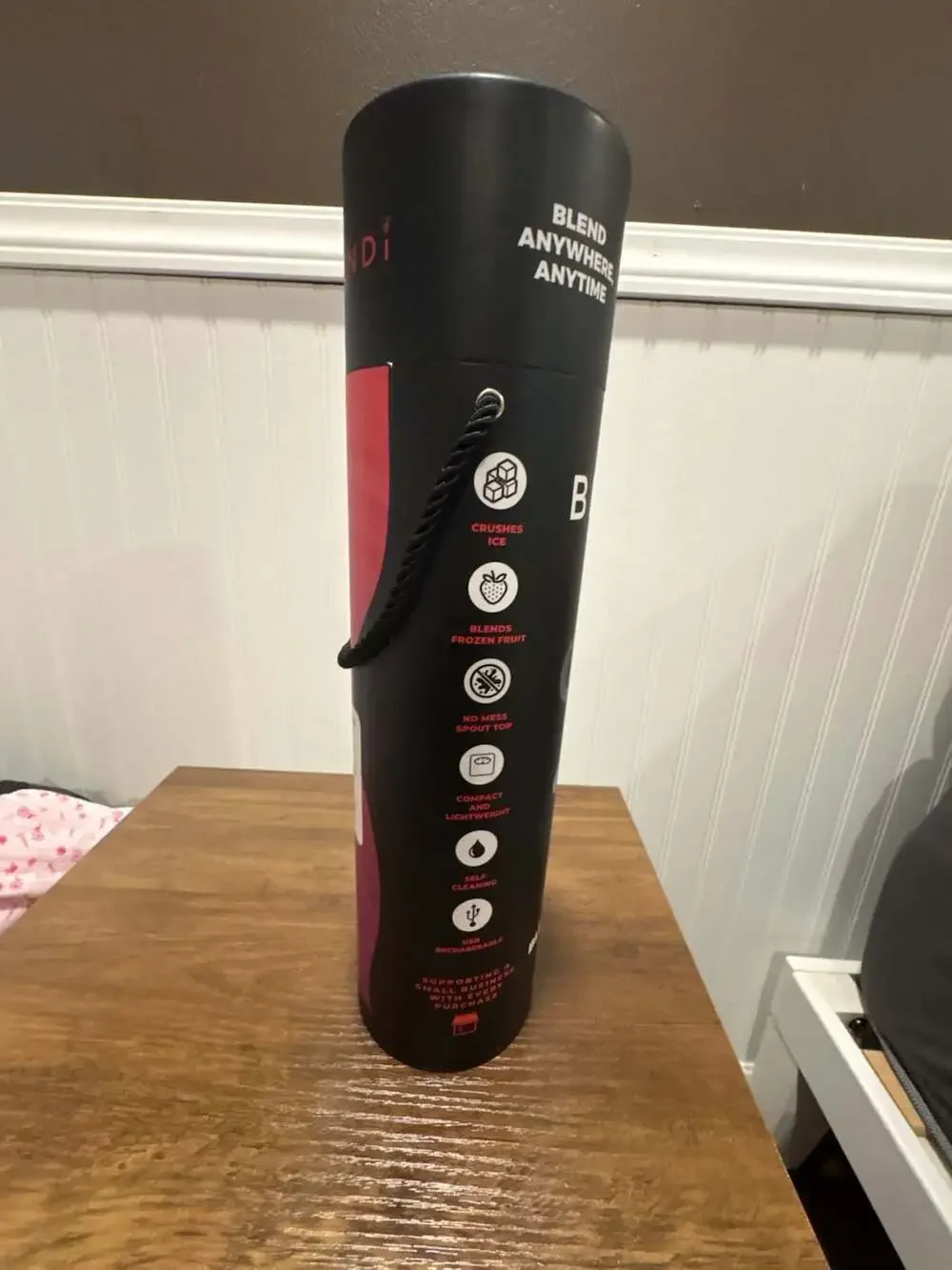 BLENDi Pro+ Portable Cordless 17.5oz Rechargeable Blender